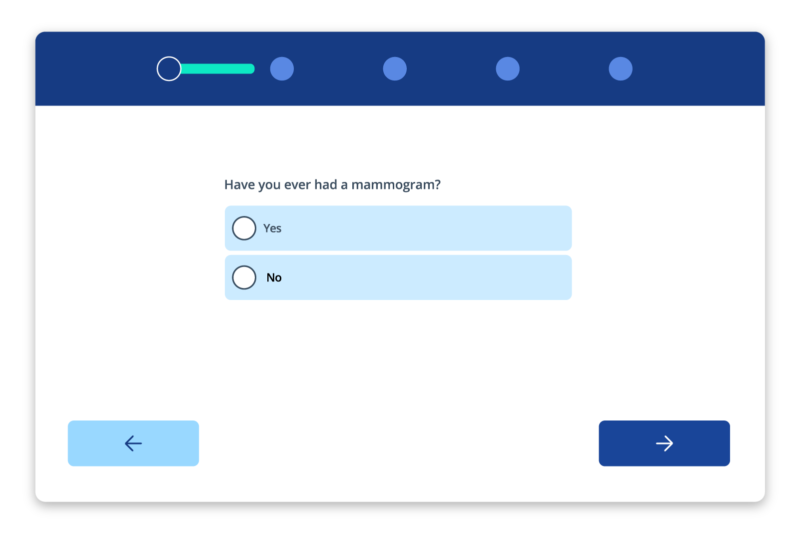 Online risk questionnaire